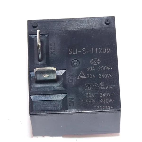 Реле SLI-S-112DM 12VDC 30А 1НО (для ремонта кондиционера/водонагревателя, замена HF2160)