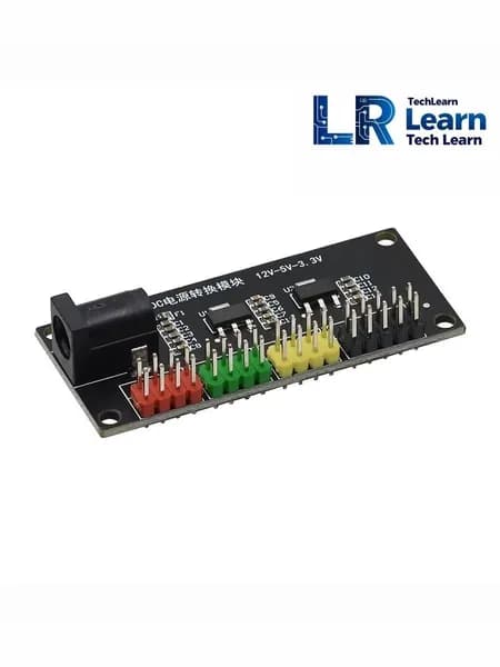 Модуль питания DC-DC, 6-12В в 3.3В/5В/12В, 3 выхода, 800мА, для Arduino и DIY