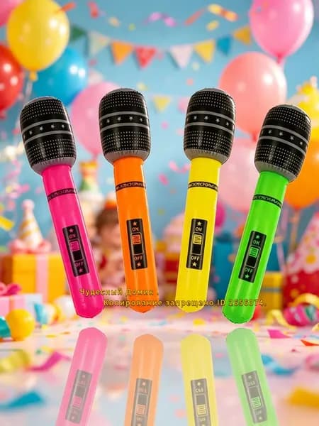 Игрушка надувная Микрофон , 35 см