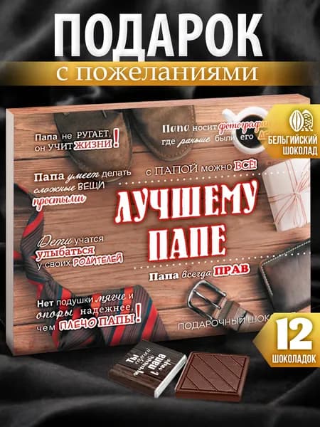 Подарок папе на день рождение набор отцу