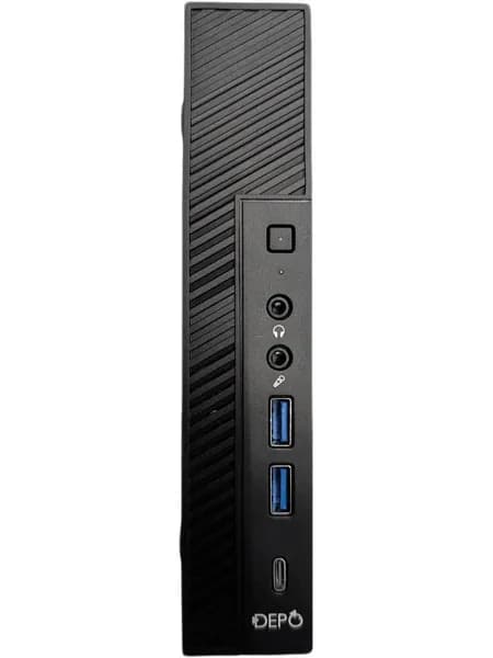 Системный блок (Intel Core i3-10100, RAM 8 ГБ, SSD 256 ГБ, ), черный