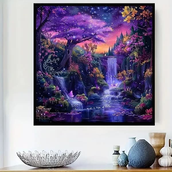 1 комплект DIY 5D-рисунок из алмазов без рамки