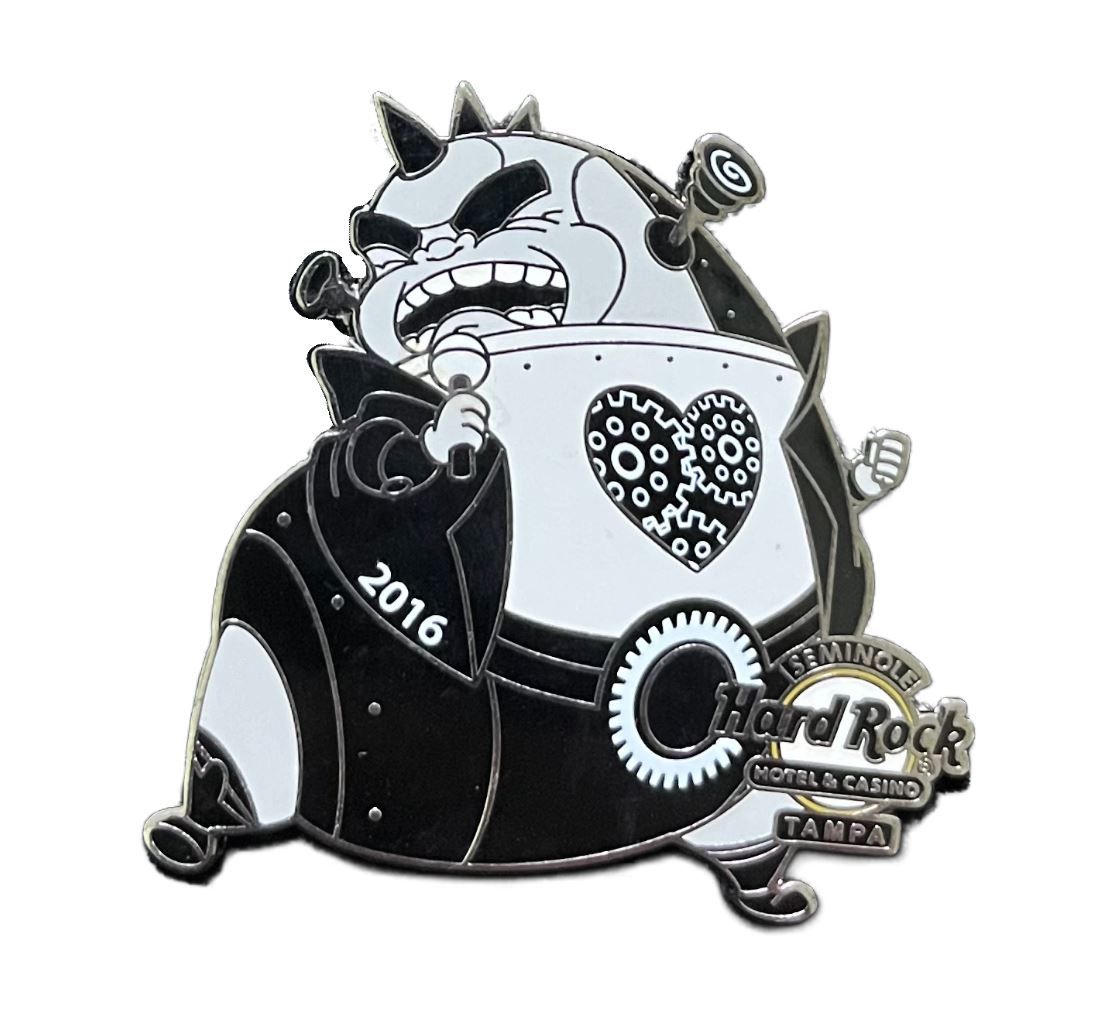 Значок Hard Rock Cafe Tampa Rocker Robot