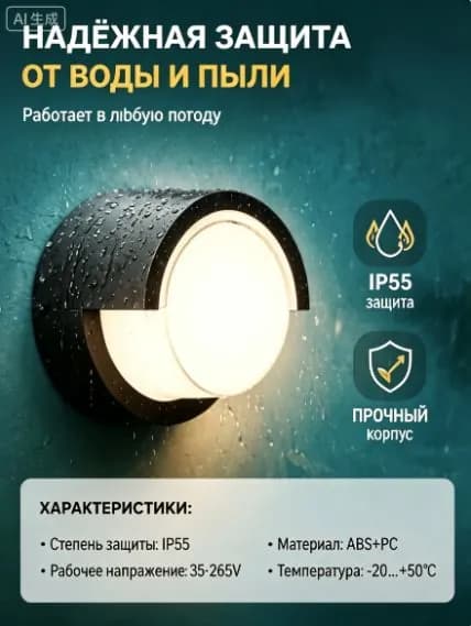 Настенный светильник, 18 Вт
