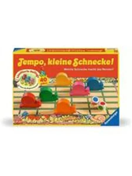 Tempo, kleine Schnecke 40 Jahre Jubilaumsausgabe - Детская игра от 3 лет