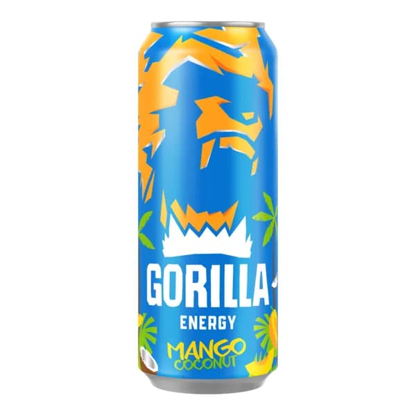 Энергетический напиток Gorilla Манго-Кокос, 450 мл