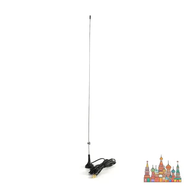 Качественный магнитный штырь для рации, 48 см, VHF/UHF, с SMAразъемом