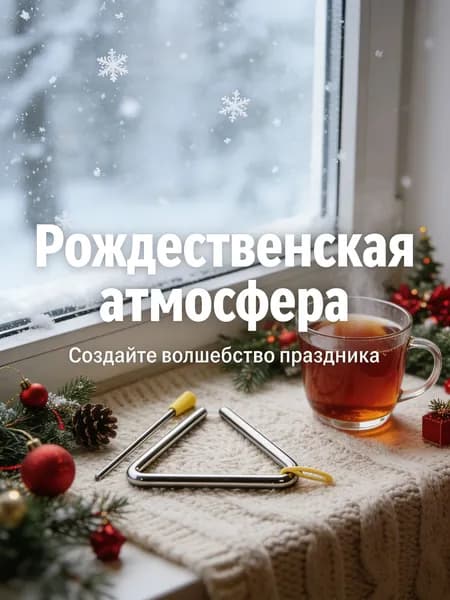 Инструменты для музыкального образования, набор для детей, включает кастаньеты, тамбурин и деревянные ложки, безопасные материалы.