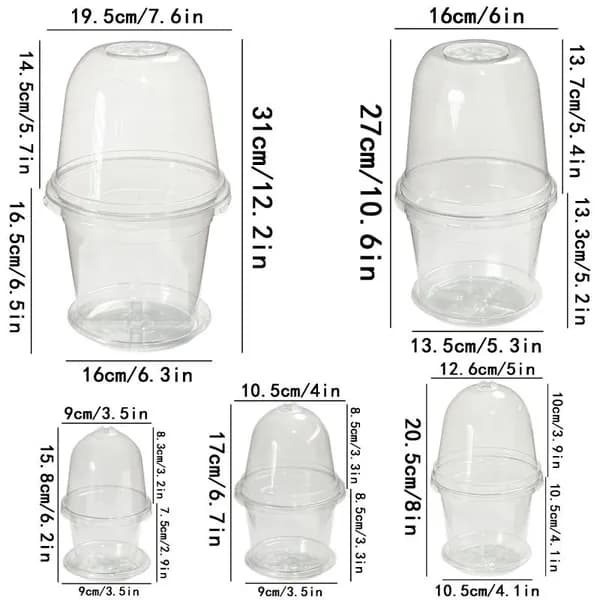 Опора для растений,10.5см,29шт