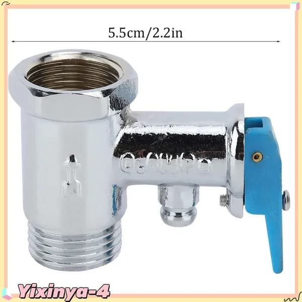 Сafety Valve, Прочный латунный клапан, для электрических водонагревателей