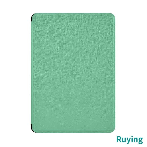 Чехол для Kindle Paperwhite 12 (2024) и Colorsoft Signature 7", мятно-зелёный, с авто-пробуждением