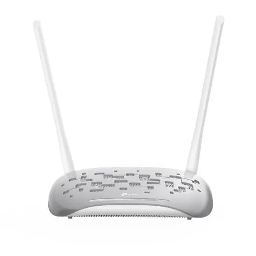 TP-LINK TD-W9950, 4 порта, Wi-Fi 2,4 ГГц, 300 Мбит/с, 2 антенны, VDSL2, ADSL2 модем