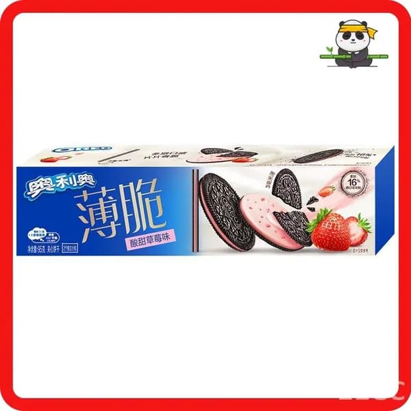 Новый продукт Oreo - хрустящее печенье для сэндвичей, коробка 95 г, ультратонкое печенье, послеобеденный чай, повседневные закуски