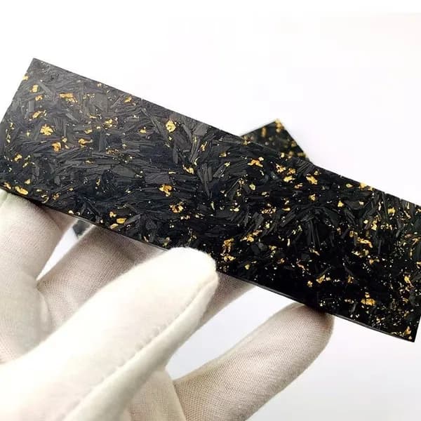 1 кусок накладки из углеродного волокна для держателя инструмента, 135*45*8 мм