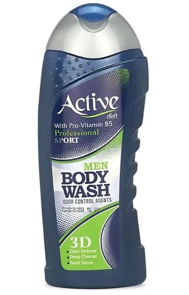 Active Natural Гель для душа Спорт 3D, с витамином B5, 400 мл, 1 шт