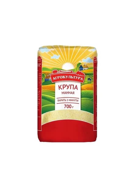 Агрокультура Крупа манная, 700 гр