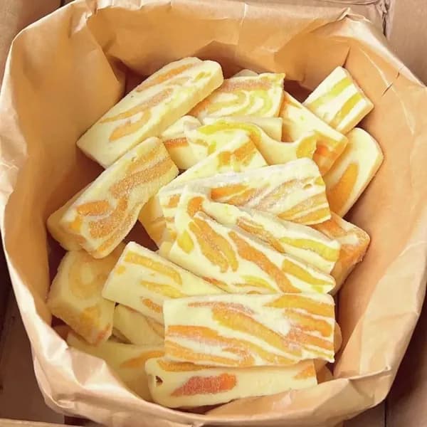 Молочный десерт с манго мягкий снек конфеты молочная нуга 400 г