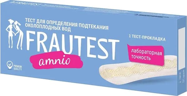 Тест AL SENSE Frautest Amnio на определение подтекания околоплодных вод, прокладка, 1 шт