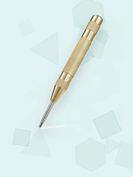 Новое автоматическое керно 5" с пружиной, Золото