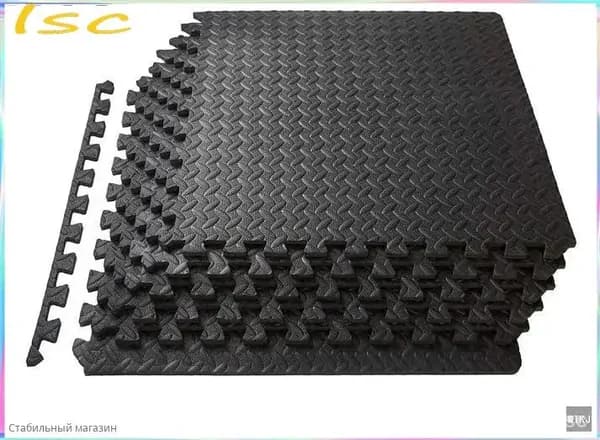 Спортивное напольное покрытие, 6шт, 30*30 см