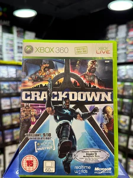 Игра Crackdown (Xbox 360) (Box)