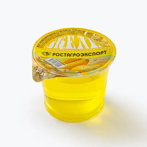 Желе банан 125 г, Ростагроэкспорт