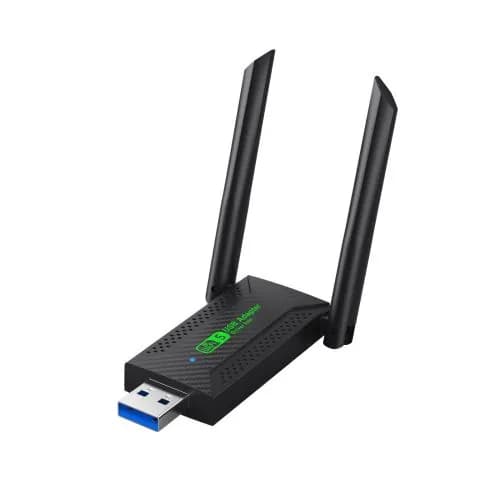 EVEREST EWA600, 600 Мбит/с, двухдиапазонный 2,4 ГГц и 5 ГГц, Wi-Fi 5, антенна 2x2dbi, USB 3.0, беспроводной Ethernet