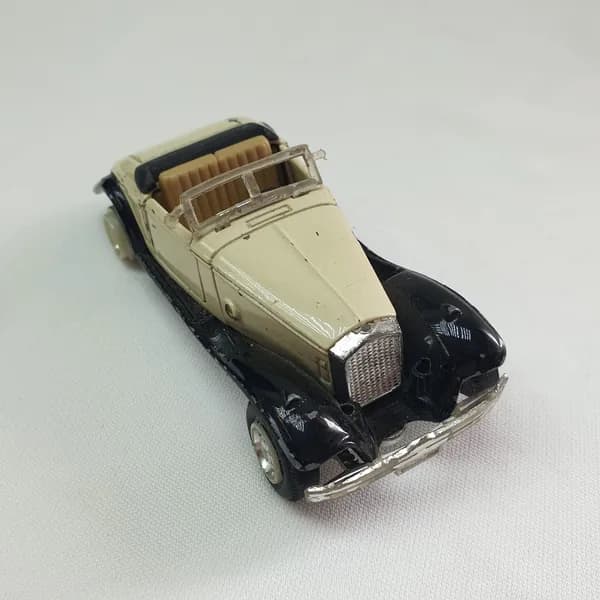 Винтажная фигурка игрушка ретро-автомобиль 11х4 см, металл, Китай