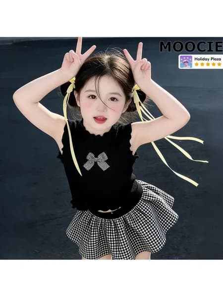 Комплект одежды MOOCIE для девочек, 140 см, лето