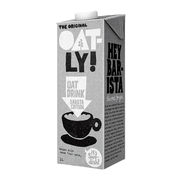 Напиток овсяный Barista Edition (без сахара), Oatly, 1 л, Китай