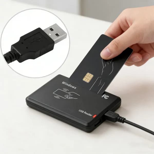 USB-ридера NFC 13,56 МГц для чтения и записи карт RFID без драйверов