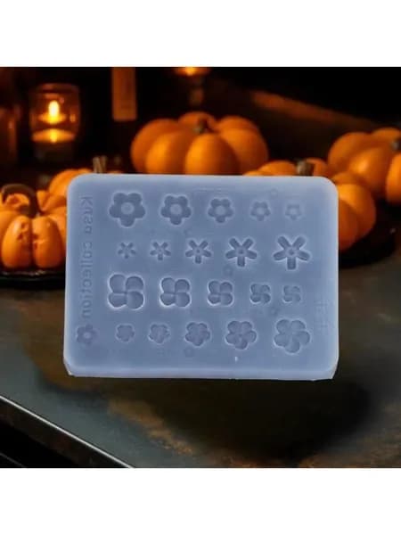 3D Силиконовая форма для ногтей с цветочным дизайном