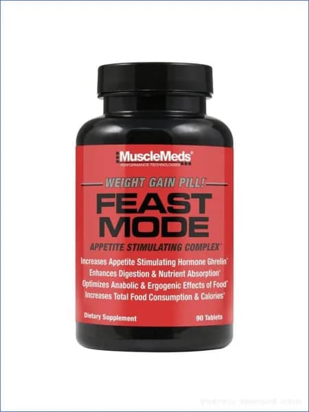 MuscleMeds; Feast Mode; Набор мышечной массы, 30 порций, Анаболический комплекс