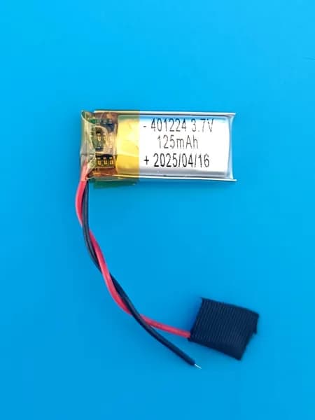 Аккумулятор универсальный литий полимерный li-pol 3.7v вольт 2pin 2 провода с платой подходит для фитнес браслета часов Xiaomi MI Band 1 2 3 4 5 6 7 (совместимая батарея)