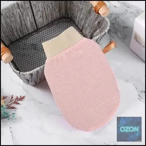 Японская отшелушивающая губка для душа с массажным эффектом