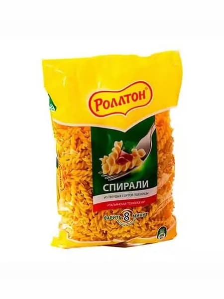 Макаронные изделия Роллтон Спирали яичные 400 г