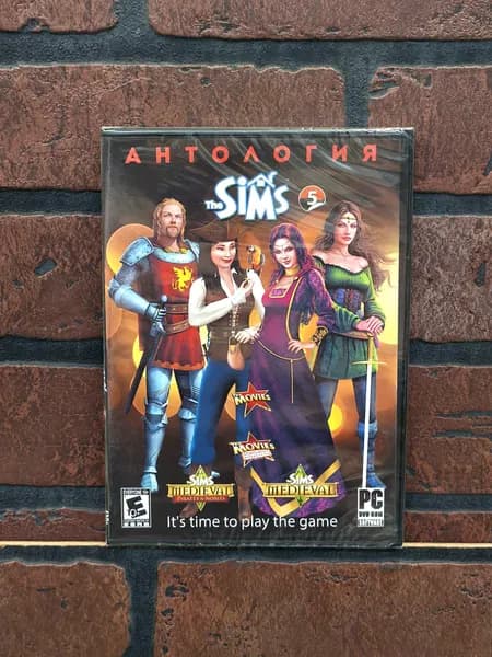 Антология Sims 5. PC DVD