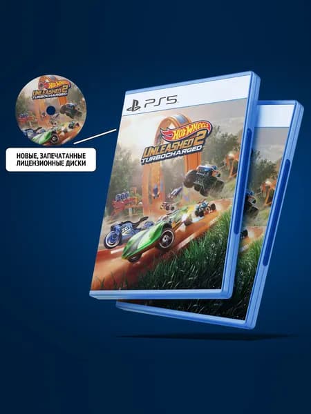 Hot Wheels Unleashed 2 - Turbocharged для PlayStation 5 (PS5, диск, Английская версия)