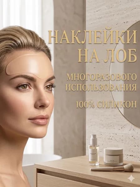 Многоразовый силиконовый пластырь против морщин для лица лоб шея глаза лифтинг уход