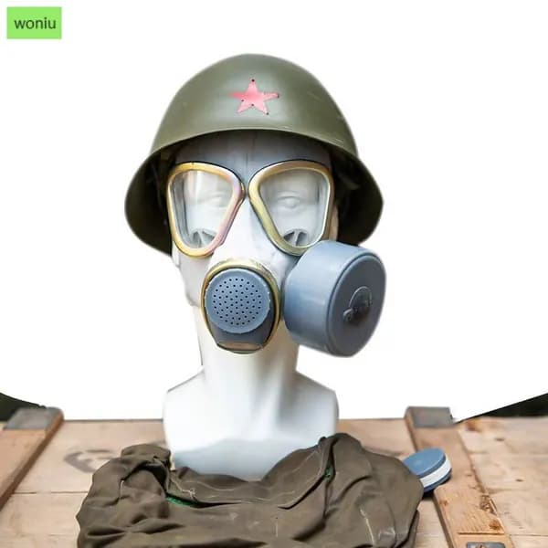 Купить ретро противогаз 69 типа - советский стиль, винтажный военный аксессуар