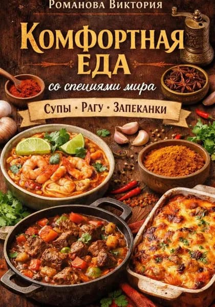 Комфортная еда со специями мира: супы, рагу, запеканки | Романова Виктория Алексеевна | Электронная книга