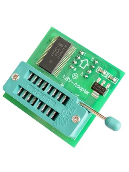 Адаптер для программирования SPI Flash памяти 1.8В (SOP8/DIP8, совместим с TL866, EZP, CH341)