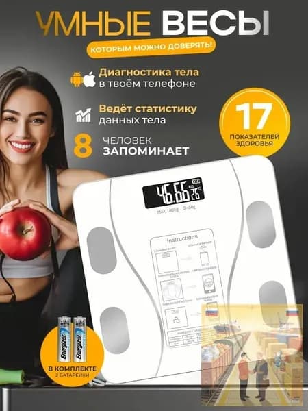 Напольные весы Весы напольные электронные, нагрузка 150 кг, точность 50 г