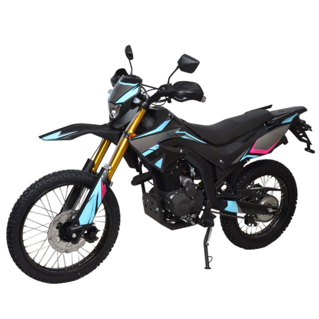 Мотоцикл 250 сс (ПТС, 16 л.с., 120 км/ч, кпп 5, 150 кг, цвет синий) мотоцикл для взрослых бензиновый