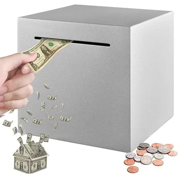 Копилка для денег "12cm", 15х15 см, 1 шт