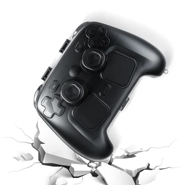 Чехол для контроллера Steam Controller 2 из поликарбоната чёрного цвета с защёлкой
