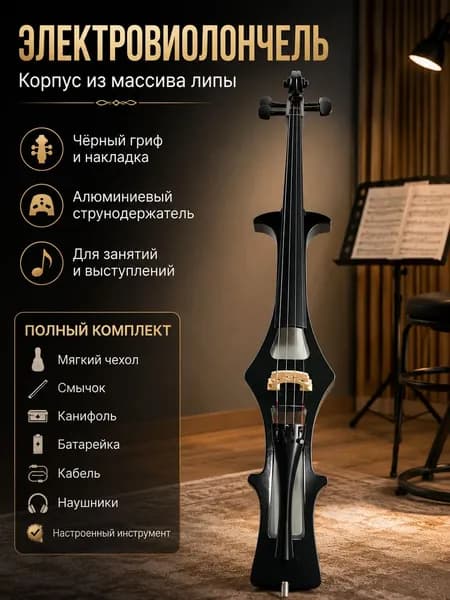 ANTONIO LAVAZZA ECL-250WH 4/4 - Электровиолончель