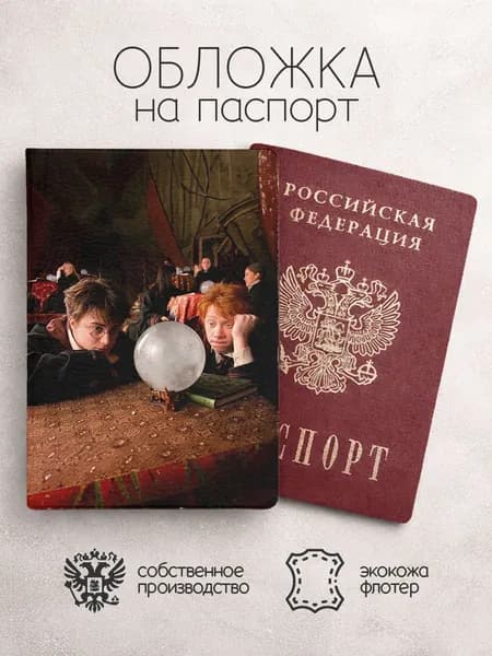 Обложка на паспорт Гарри Поттер с шаром