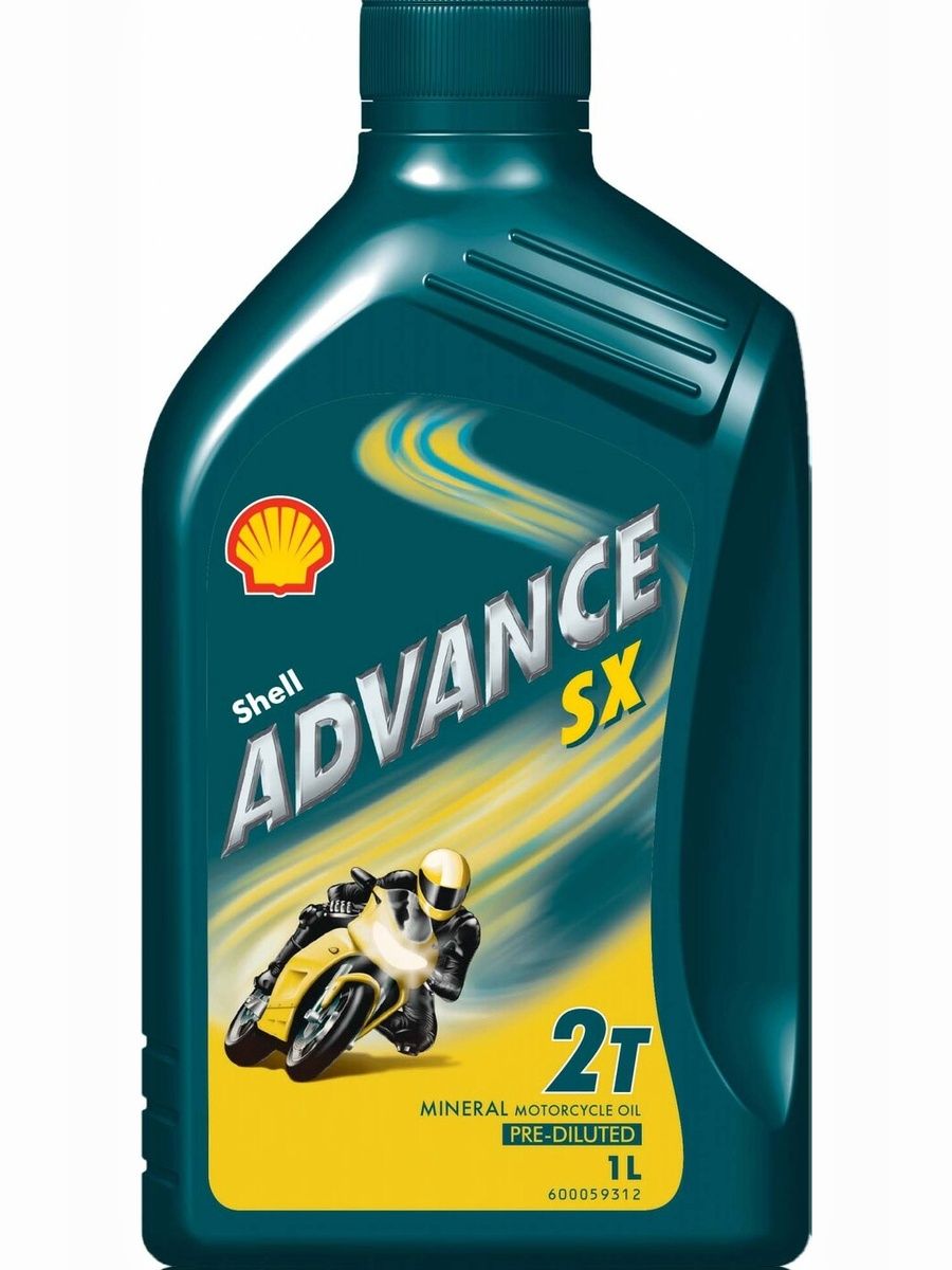 Shell Advance 15W-50 Масло моторное, Минеральное, 1 л
