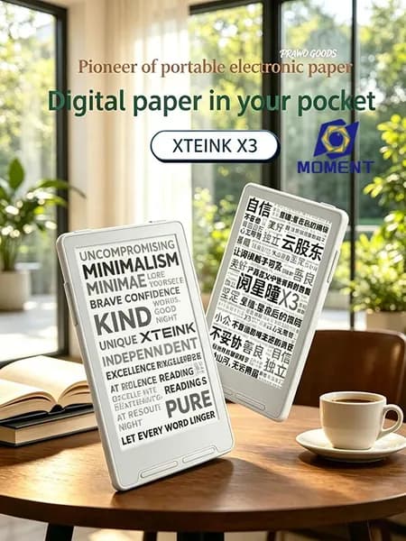 4.0" Электронная книга, белый, слоновая кость